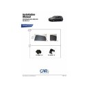 Car Shades for VW Golf (MK5) 5-Door BJ. 03-08, (Set of 4) for