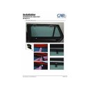 Car Shades for VW Golf (MK5) Estate BJ. 2007 - 2009, (Set of 6) for