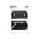 Car Shades for VW Golf (MK5) Estate BJ. 2007 - 2009, (Set of 6) for