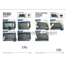 Car Shades for Dacia Logan II (MCV) 5 door 12>20 Full Rear Set