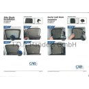 Car Shades (Set of 6) for Fiat Panda 5dr 2012>