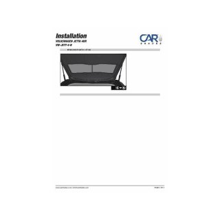 Sonnenschutz für VW Jetta 4-Türer BJ. Ab 2011, 4-teilig