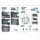 UV Car Shades (Set of 6) Peugeot 308 Estate 2013>
