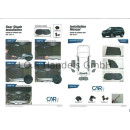 Car Shades for Suzuki Vitara 5 door 15-22 Full Rear Set