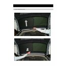 Car Shades for Audi Q7 (4L) 5-Door BJ. 06-15, (Set of 6) for