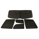 Car Shades for VW Touran 5-Door BJ. 03-10, (Set of 6)