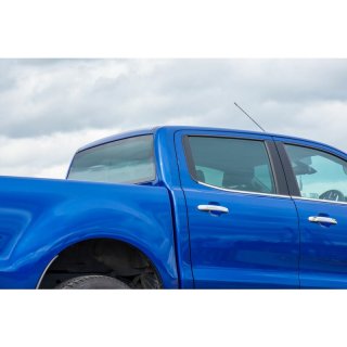 Sonnenschutz für Ford Ranger Double Cap T6 ab 2011, Blenden hinten + Heckscheibe