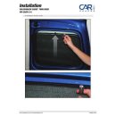 Car Shades for VW Caddy Twin Door BJ. 04-15, 2-teilig