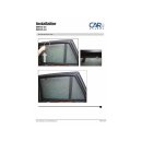 Car Shades for BMW X5 (G05) 5 DOOR 18> FULL REAR SET