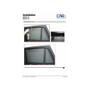 Sonnenschutz für BMW X5 (G05) BJ.2018 - 2026, hinten und Heckscheibe