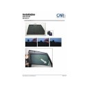 UV Car Shades Volvo V40 5-Door BJ. 96-04, set of 6