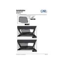 Sonnenschutz für Volvo V60 Kombi ab BJ 2019, Komplett Set