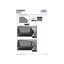 Car Shades for Volvo S60 4 door 10-18 Full Rear Set