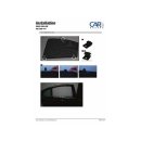 CAR SHADES VOLVO S80 4 DOOR 06-16 FULL REAR SET