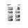 Car Shades for Volvo Volvo V70 Estate & XC70 01-07 Full Rear Set