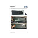 Car Shades Volvo V70 and XC70 Estate BJ. BJ. 2007-2016, set of 6