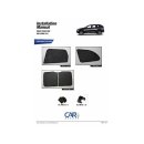 UV Car Shades Volvo XC60 5-Door BJ. 2008–2017, set of 6