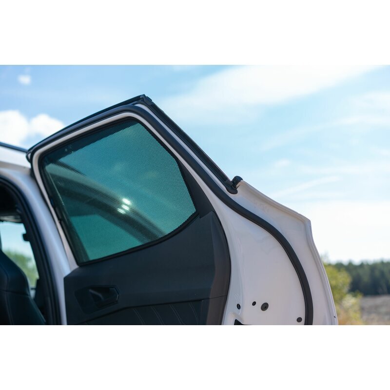 Sonnenschutz-Blenden Für Skoda Roomster (ab 2006) – 6-teiliges Set In Schwarz