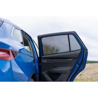 Sonnenschutz für Audi Q5 (FY) 5-Türer ab BJ. 2017, Blenden 2-teilig hintere Türen