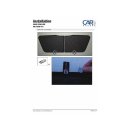 Car Shades for Volvo XC90 5-Door BJ. 03-14, (Set of 6) for