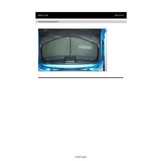 Sonnenschutz für Mazda 3 5-Türer BJ. 09-14, 6-teilig