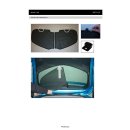 Car Shades for Mazda 3 5-Door BJ. 09-14, (Set of 6) for