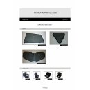 Sonnenschutz für Mazda 3 5-Türer BJ. 2009-2013, 6-teilig