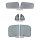 Car Shades for KIA EV6 5DR 2021> FULL REAR SET