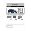 UV Car Shades Mazda 6 Estate BJ. 02-07, set of 6