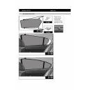 Car Shades for Mazda 6 Estate BJ. 02-07, (Set of 6) for