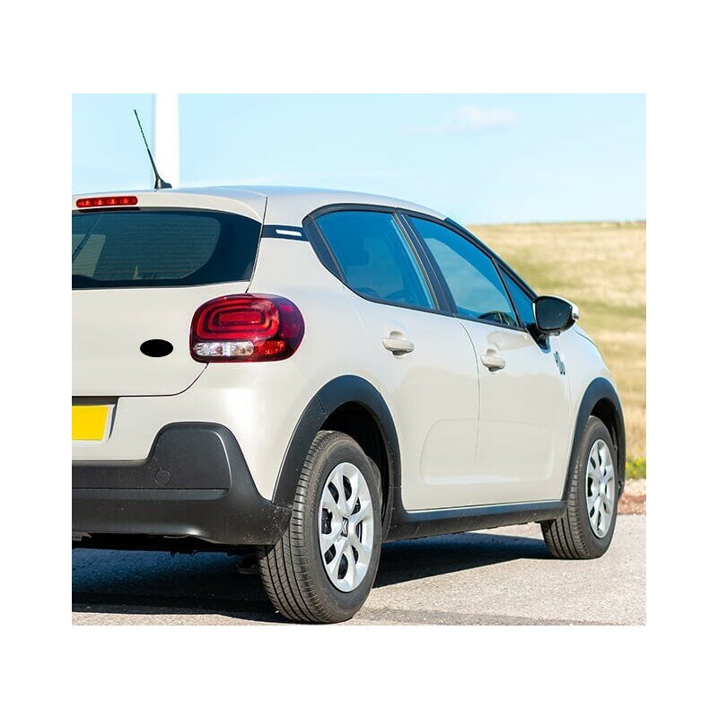 Sonnenschutz für Citroen C3 5 Türer BJ. 2016-24, Blenden hintere Türe ...