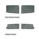 Car Shades for TOYOTA HILUX DOUBLE CAB 4DR 11-15 FULL REAR SET