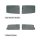 Car Shades for TOYOTA HILUX DOUBLE CAB 4DR 11-15 FULL REAR SET