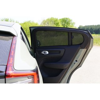 Sonnenschutz für Volvo C40 ab BJ. 2022, Blenden hinten + Heckscheibe
