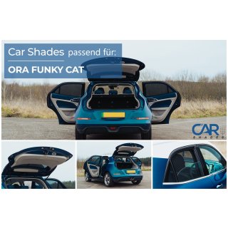 Car Shades for GMW ORA 03 / ORA Funky Cat 5dr 2023> Full Rear Set