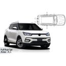 Sonnenschutz für Ssangyong Tivoli BJ. 2015-23, hinten und Heckscheibe