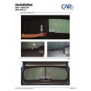 UV Car Shades BMW 1er (E87) 5-Door BJ. 04-11, set of 4