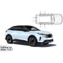 Car Shades for Peugeot 3008 5dr 2025> Full Rear Set