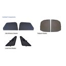 Car Shades for Peugeot 3008 5dr 2025> Full Rear Set