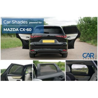 Sonnenschutz für Mazda CX-60 ab BJ. 2023, Blenden hintere Türen
