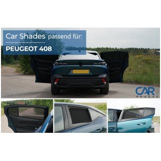 Sonnenschutz für Peugeot 408 ab BJ. 2023, Blenden hintere Türscheiben
