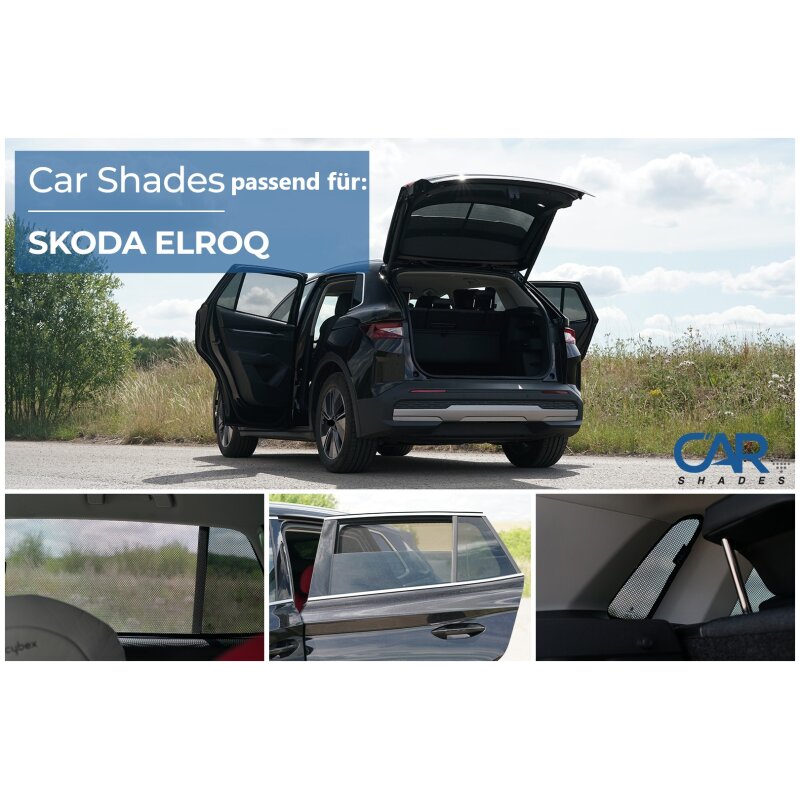 Car Shades Skoda Elroq 2025> Full Rear Set, 104,90