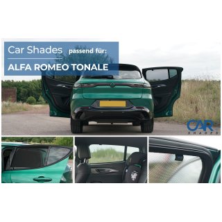 Sonnenschutz für Alfa Romeo Tonale ab BJ. 2024, Blenden hintere Türen