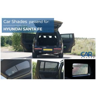 Car Shades for Hyundai Santa Fe 2023> Full Rear Set