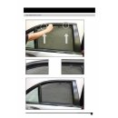 Car Shades for Mercedes Benz C-Klasse (W204) 4-Door BJ. 07-14, (Set of 6) for