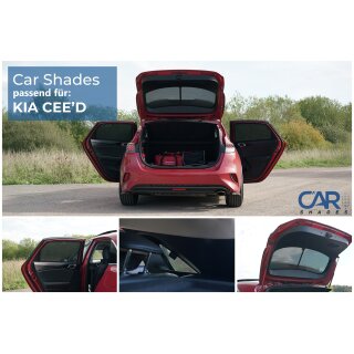 Sonnenschutz für Kia Ceed 5-Türer / Schrägheck ab BJ. 2018 - 6Teilig