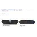 Car Shades for Toyota Hilux 16-20 Full Rear Set