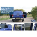 Car Shades for Toyota Hilux 16-20 Rear Door Set