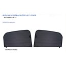 Sonnenschutz für Audi Q4 Sportback ab BJ. 2022, Blenden 2-teilig hintere Türen