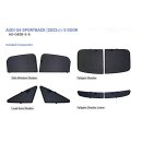 Sonnenschutz für Audi Q4 Sportback ab BJ. 2022 Blenden hinten + Heckscheibe